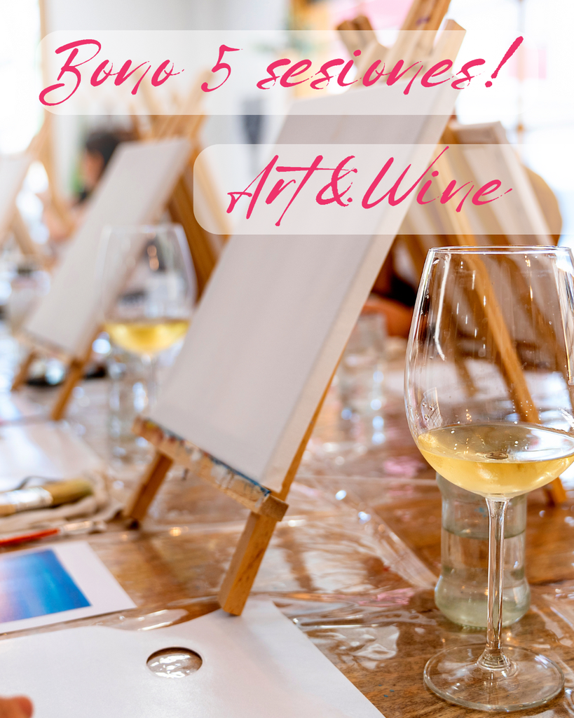 BONO 5 sesiones ART&WINE B 