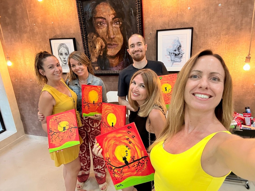 Evento creativo pintura