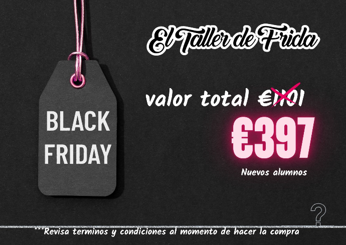 BLACK FRIDAY /  Nuevos Alumnos / M